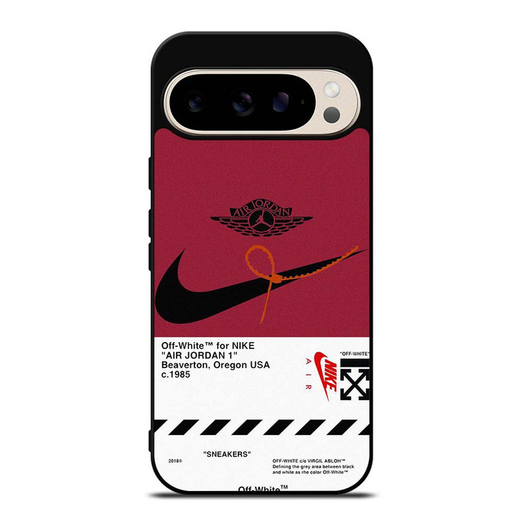 NIKE SWOOSH AIR JORDAN OFF WHITE Google Pixel 9 Pro Case Cover
