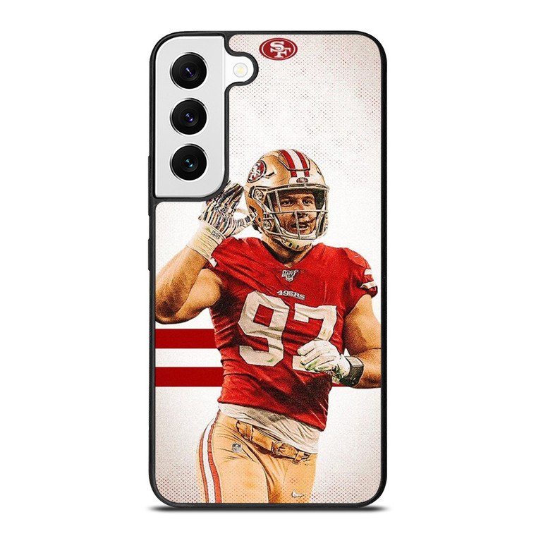 NICK BOSA SAN FRANCISCO 49ERS NFL  Samsung Galaxy S22 Case Cover NICK BOSA SAN FRANCISCO 49ERS NFL  Samsung Galaxy S22 Case Cover