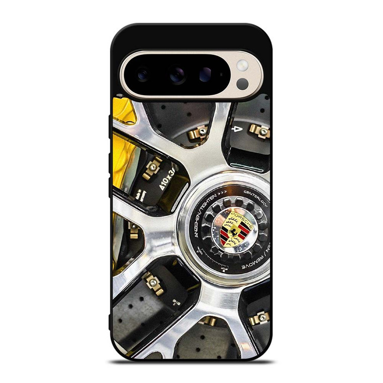PORSCHE WHEEL CHROME Google Pixel 9 Pro Case Cover