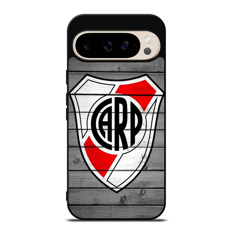 RIVER PLATE FOOTBALL WOOD LOGO Google Pixel 9 Pro Case Cover