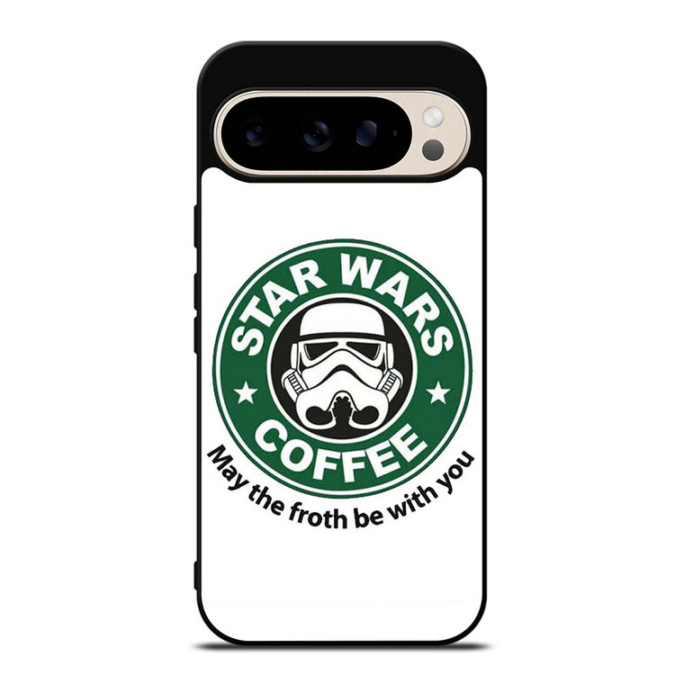 STARBUCKS COFFEE STAR WARS MAY THE FROTH BE WITH YOU Google Pixel 9 Pro Case Cover