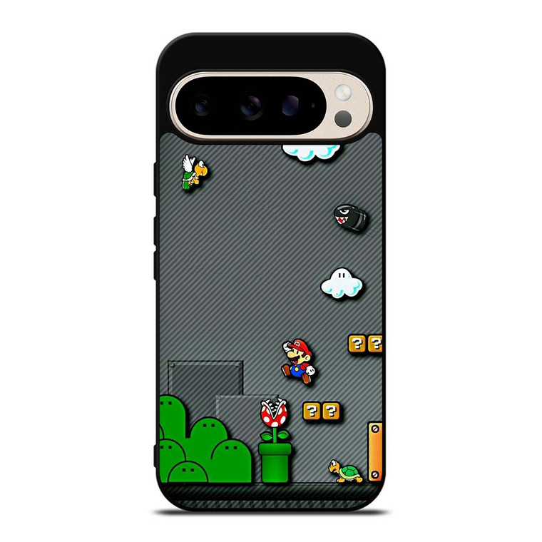 SUPER MARIO BROS CARBON GAMES Google Pixel 9 Pro Case Cover