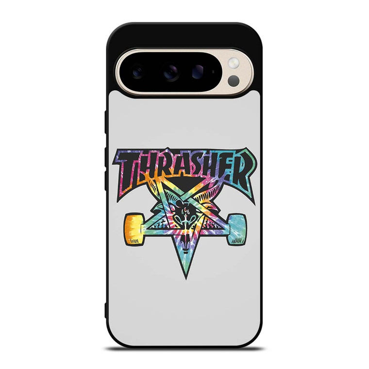 THRASHER SKATEBOARD TIE DYE LOGO Google Pixel 9 Pro Case Cover