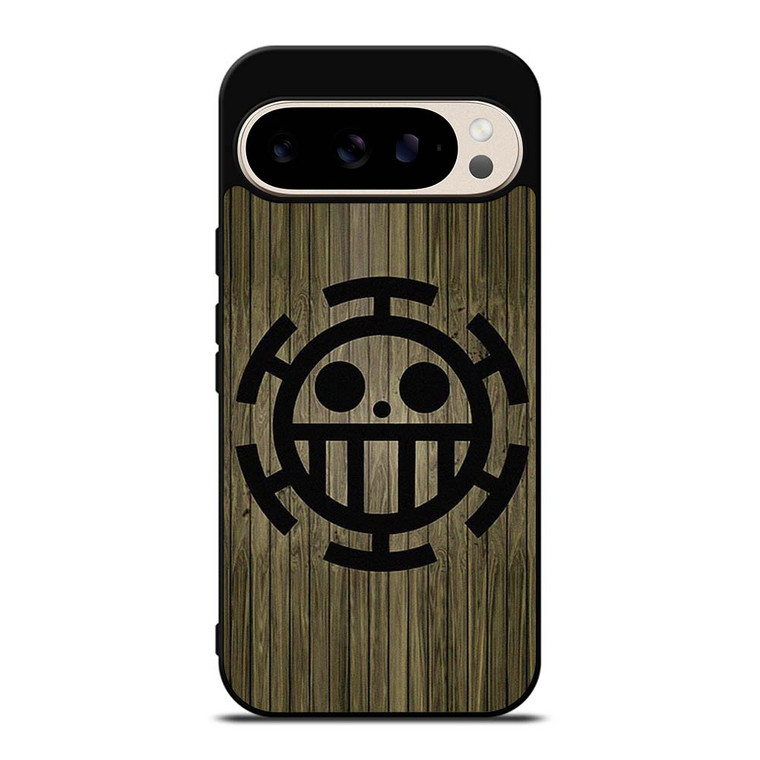 TRAFALGAR LAW ONE PIECE WOOD SYMBOL Google Pixel 9 Pro Case Cover