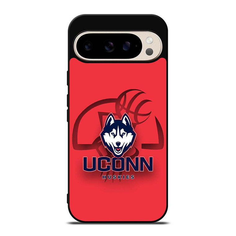 UCONN HUSKIES BASKETBALL LOGO Google Pixel 9 Pro Case Cover
