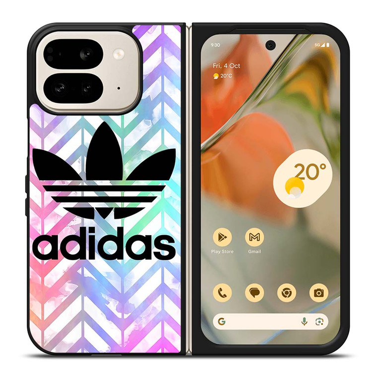 ADIDAS COLORFUL ZIG ZAG LOGO Google Pixel 9 Pro Fold Case Cover