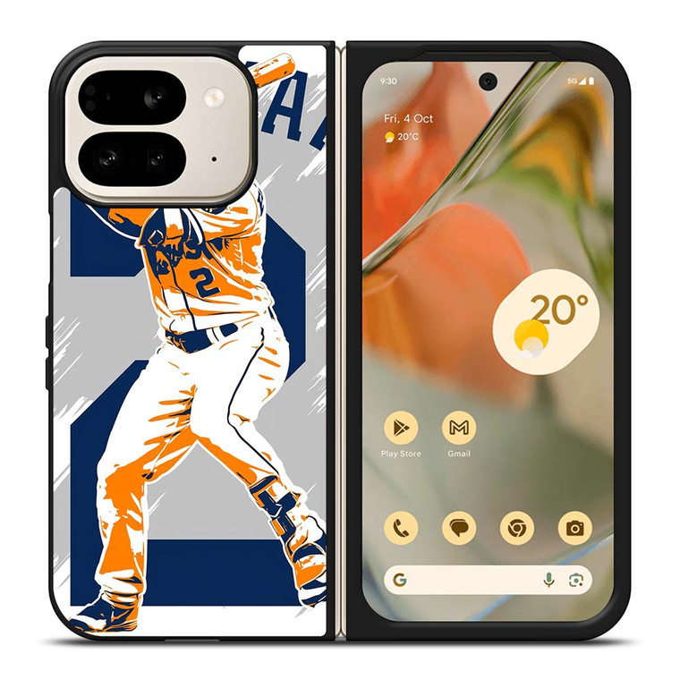 ALEX BREGMAN HOUSTON ASTROS BASEBALL Google Pixel 9 Pro Fold Case Cover