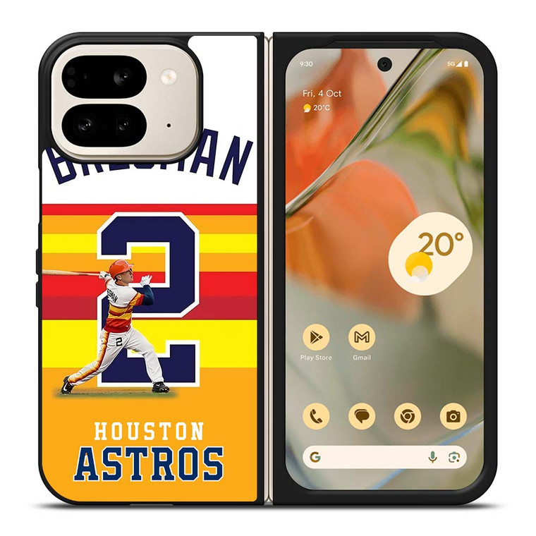 ALEX BREGMAN HOUSTON ASTROS Google Pixel 9 Pro Fold Case Cover