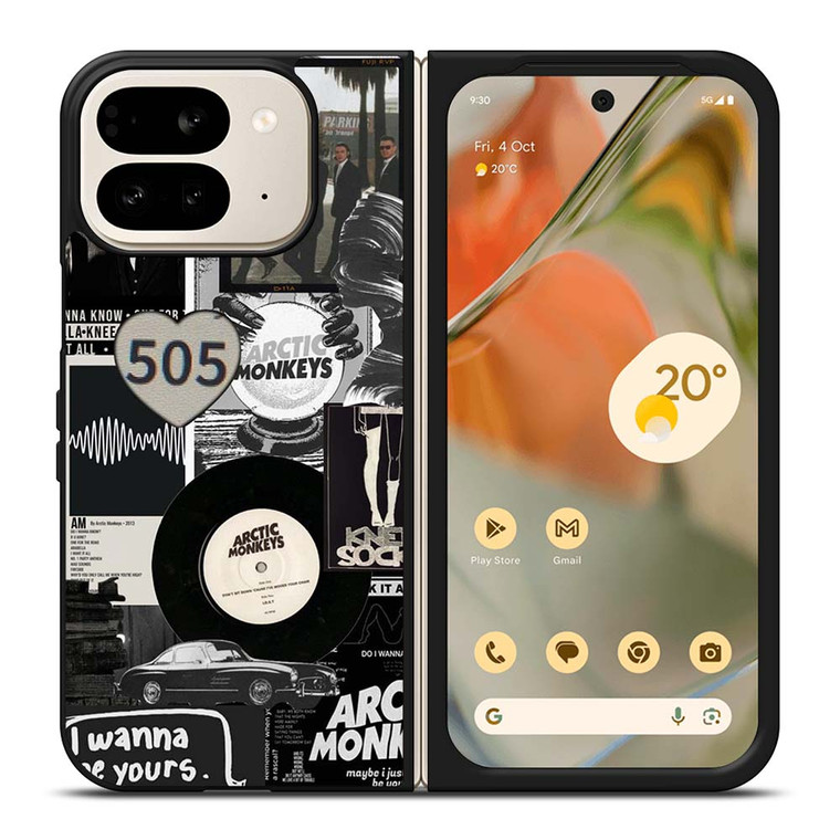 ARCTIC MONKEYS 505 COLLAGE Google Pixel 9 Pro Fold Case Cover ARCTIC MONKEYS 505 COLLAGE Google Pixel 9 Pro Fold Case Cover