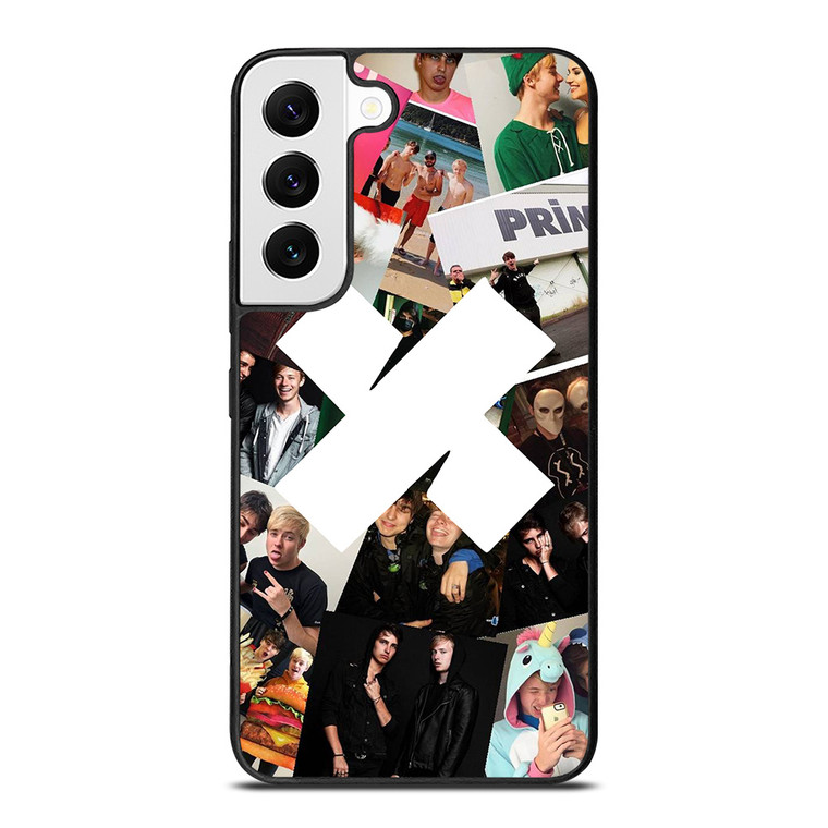 SAM AND COLBY XPLR COLLAGE  Samsung Galaxy S22 Case Cover