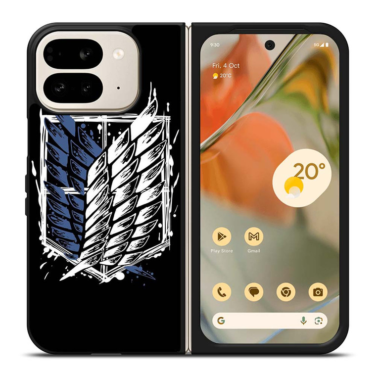 ATTACK ON TITANS WINGS OF FREEDOM ART Google Pixel 9 Pro Fold Case Cover