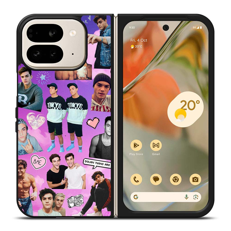 DOLAN TWINS CUTE COLLAGE Google Pixel 9 Pro Fold Case Cover
