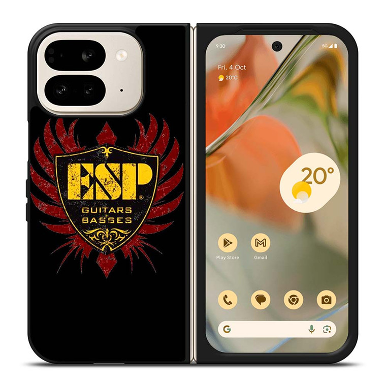 ESP GUITARS AND BASSES BADGE Google Pixel 9 Pro Fold Case Cover