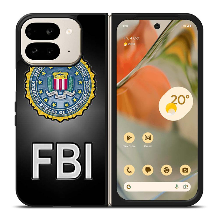 FBI FEDERAL BUREAU OF INVESTIGATION EMBLEM Google Pixel 9 Pro Fold Case Cover
