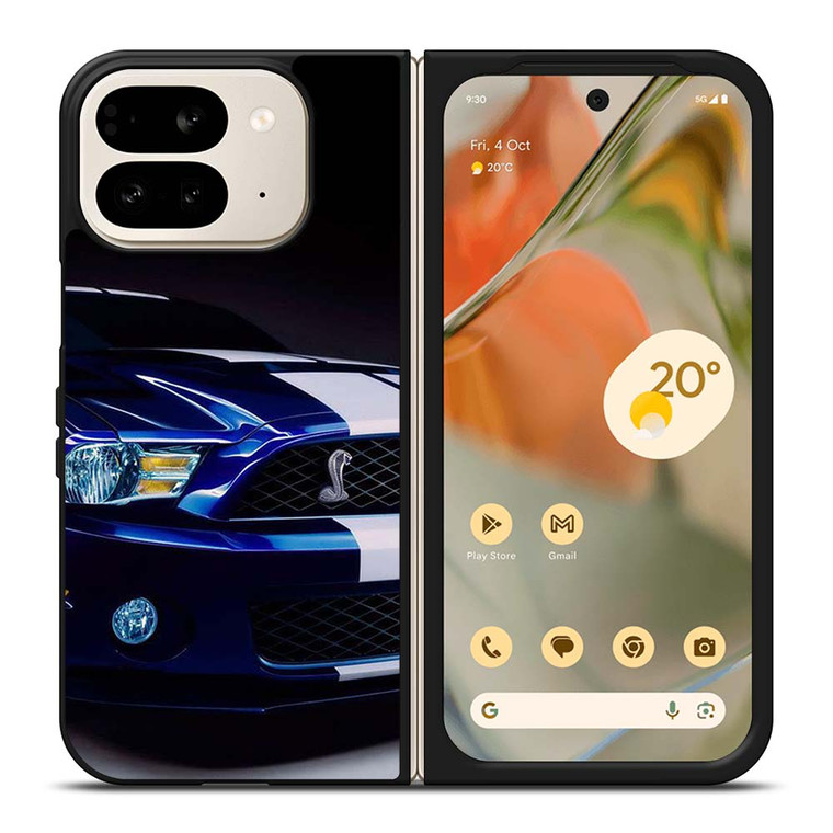 FORD MUSTANG SHELBY BLUE GRILL Google Pixel 9 Pro Fold Case Cover