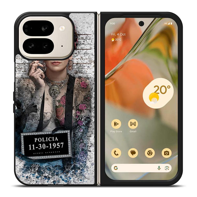 FRIDA KAHLO MUGSHOT Google Pixel 9 Pro Fold Case Cover