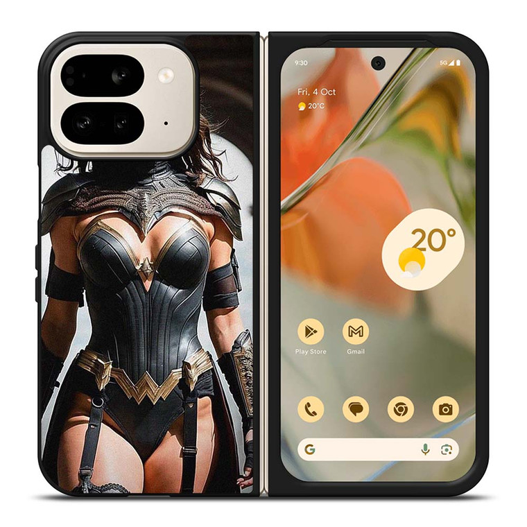 GAL GADOT WONDER WOMAN BLACK Google Pixel 9 Pro Fold Case Cover