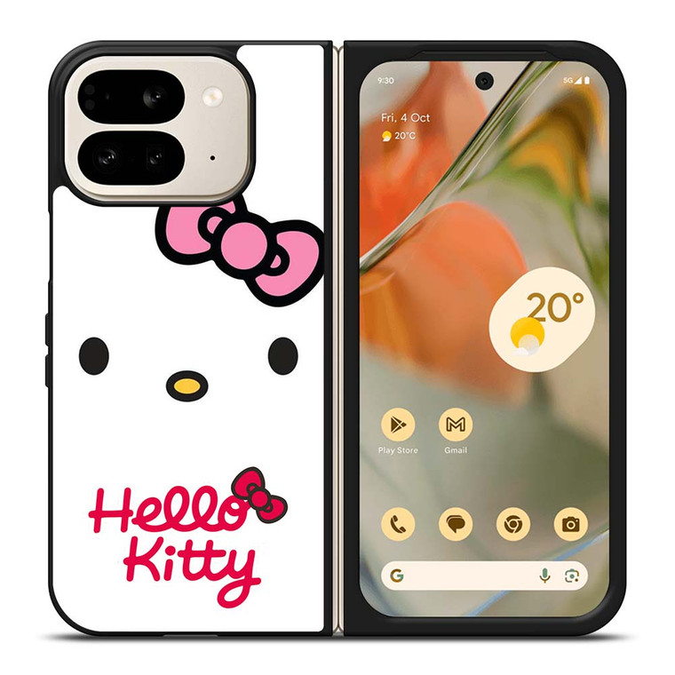 HELLO KITTY FLAT CUTE Google Pixel 9 Pro Fold Case Cover