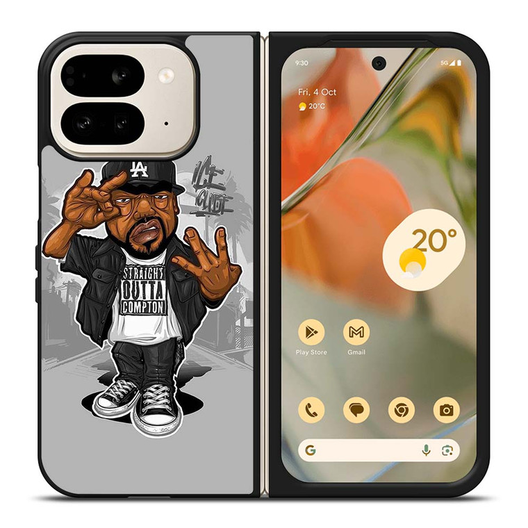 ICE CUBE CARTOON RAPPER Google Pixel 9 Pro Fold Case Cover