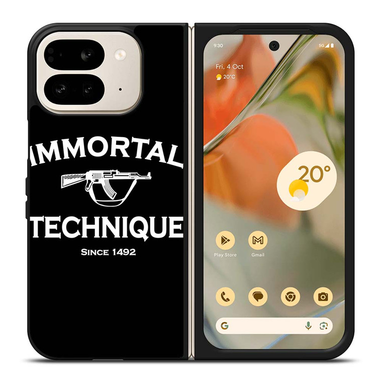IMMORTAL TECHNIQUE RAPPER LOGO Google Pixel 9 Pro Fold Case Cover