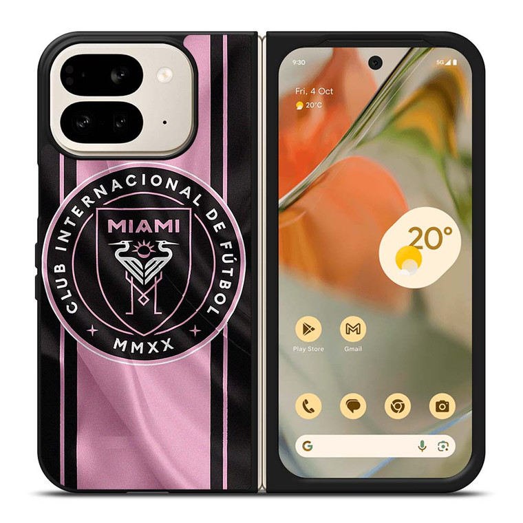 INTER MIAMI CF FLAG LOGO Google Pixel 9 Pro Fold Case Cover