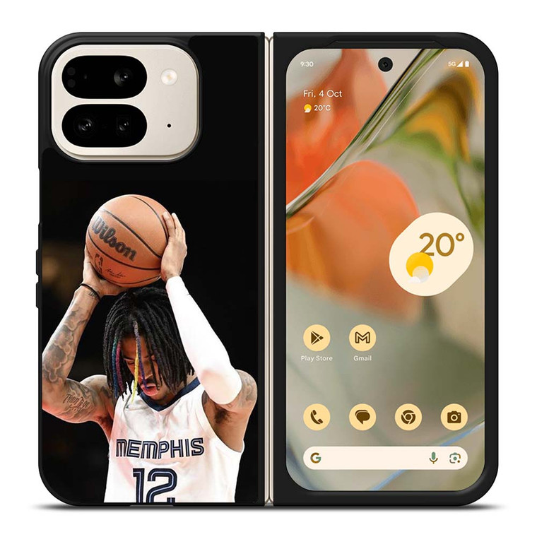 JA MORANT MEMPHIS GRIZZLIES NBA Google Pixel 9 Pro Fold Case Cover
