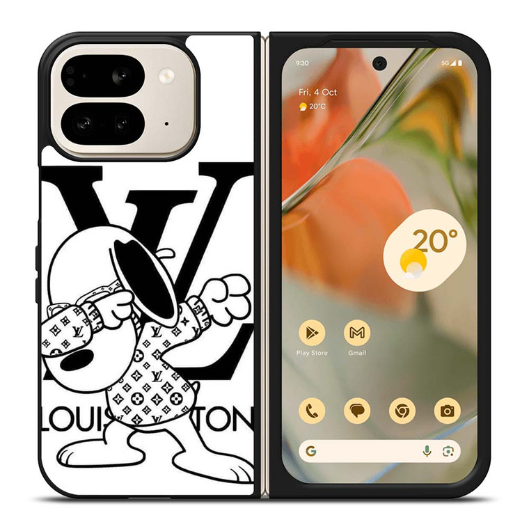 LOUIS VUITTON LV SNOOPY DAB Google Pixel 9 Pro Fold Case Cover