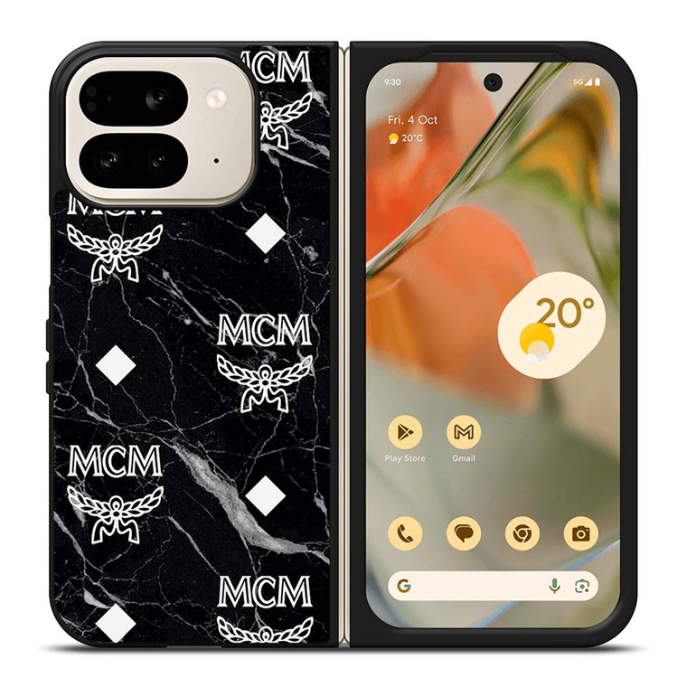 MCM WORLDWIDE MARBLE TEXTURE Google Pixel 9 Pro Fold Case Cover MCM WORLDWIDE MARBLE TEXTURE Google Pixel 9 Pro Fold Case Cover