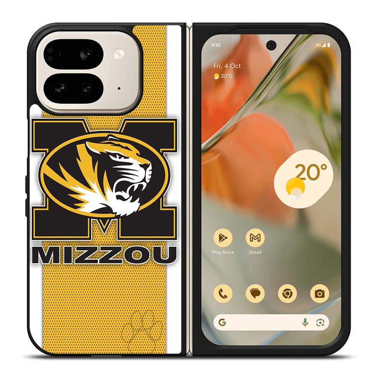 MIZZOU TIGERS BASKETBALL LOGO Google Pixel 9 Pro Fold Case Cover