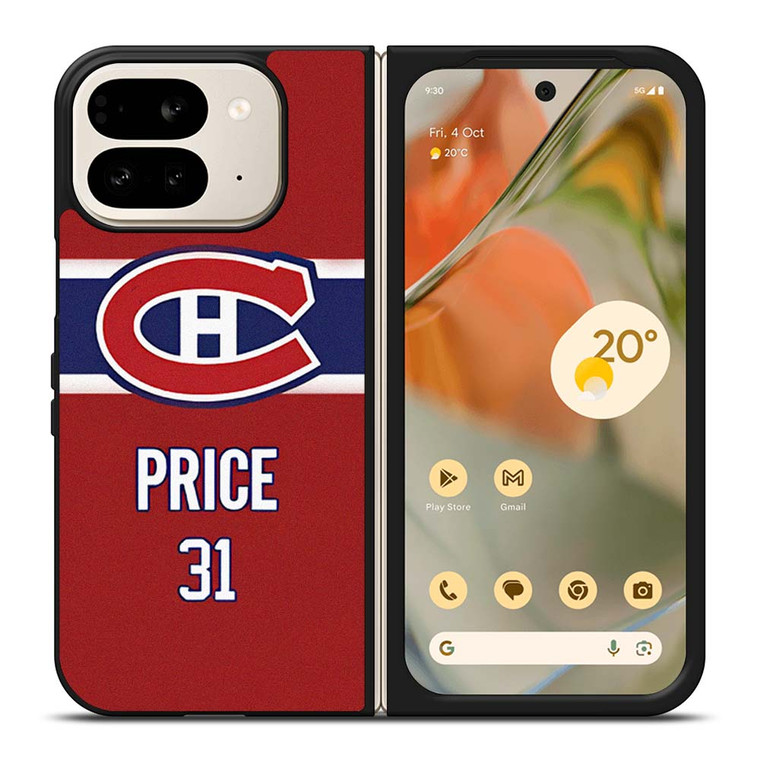 MONETREAL CANADIENS CAREY PRICE NHL KIT Google Pixel 9 Pro Fold Case Cover