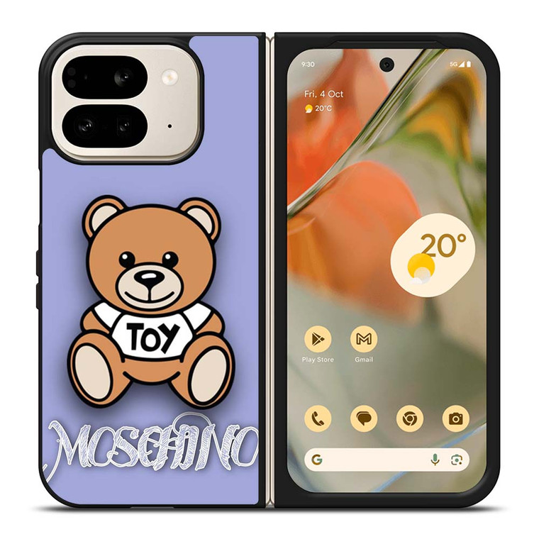 MOSCHINO TOY PURPLE Google Pixel 9 Pro Fold Case Cover