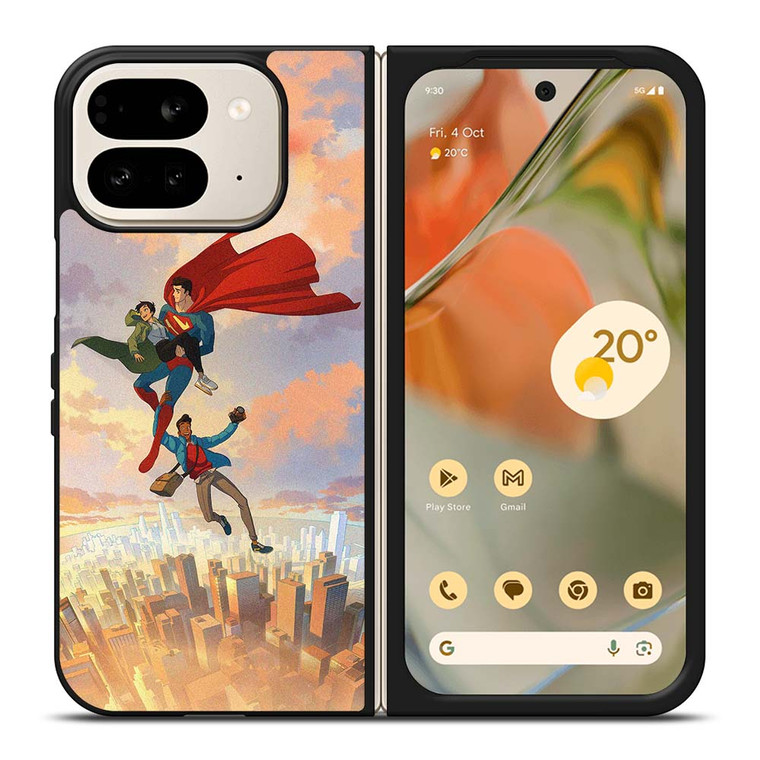 MY ADVENTURES WITH SUPERMAN CARTOON 2 Google Pixel 9 Pro Fold Case Cover