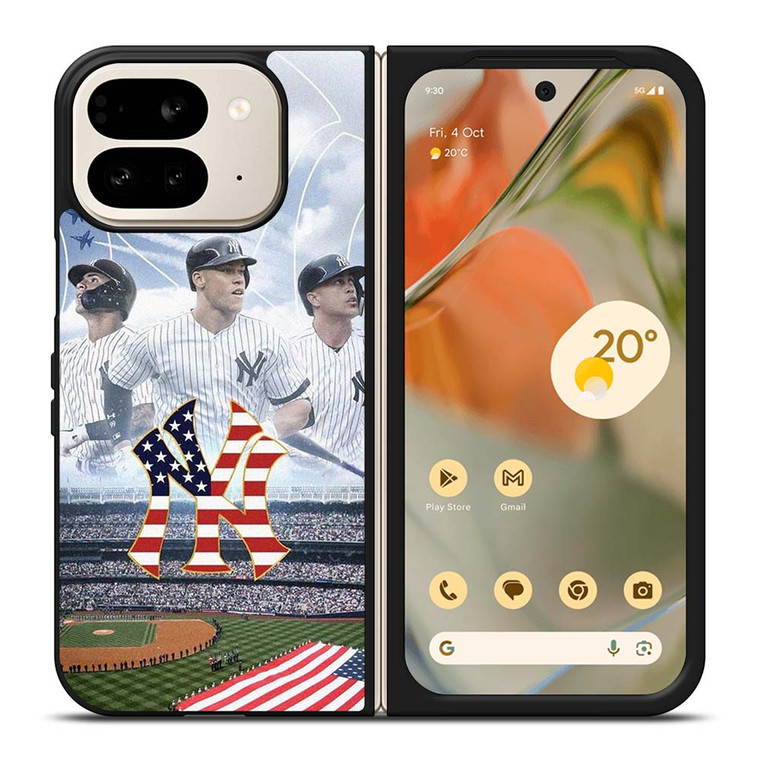 NEW YORK YANKEES BASEBALL ARENA Google Pixel 9 Pro Fold Case Cover