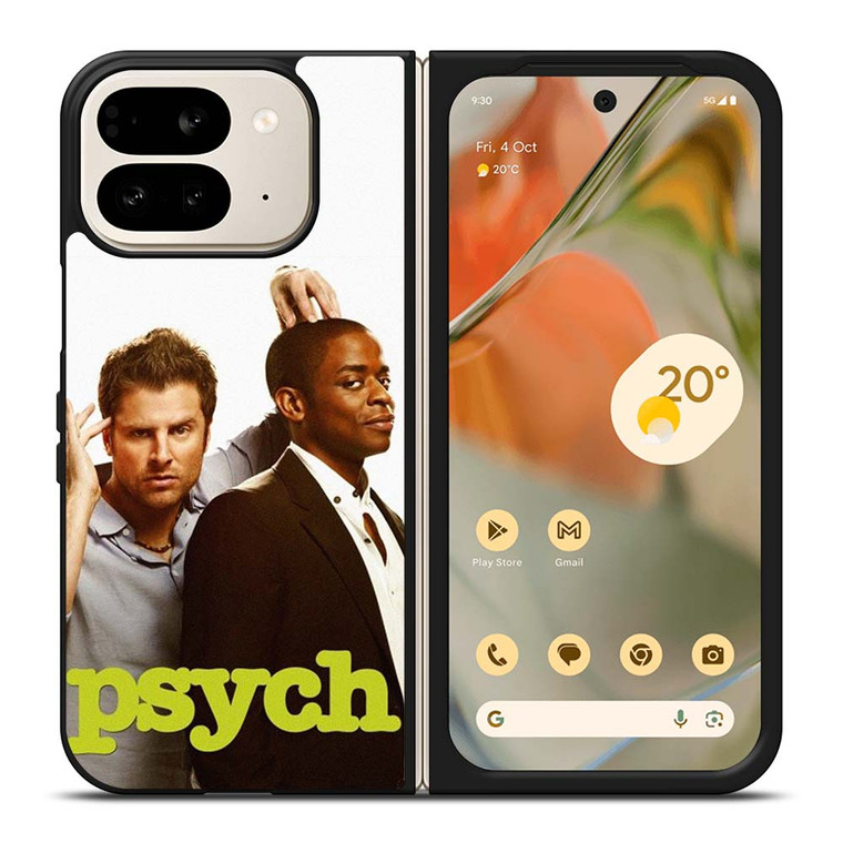 PSYCH SHAWN SPENCER AND GUS Google Pixel 9 Pro Fold Case Cover