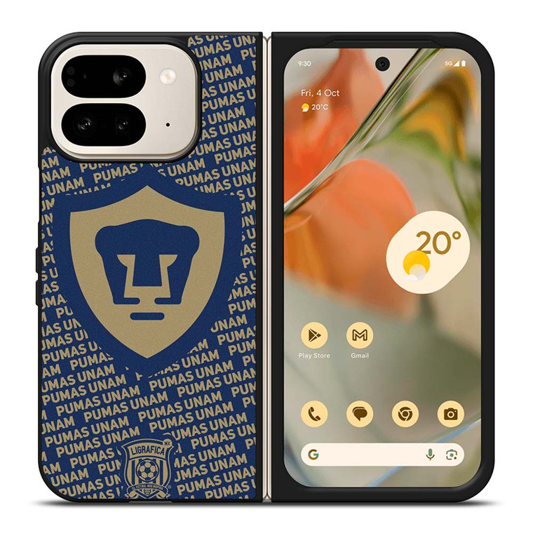 PUMAS UNAM FOOTBAL PATTERN Google Pixel 9 Pro Fold Case Cover