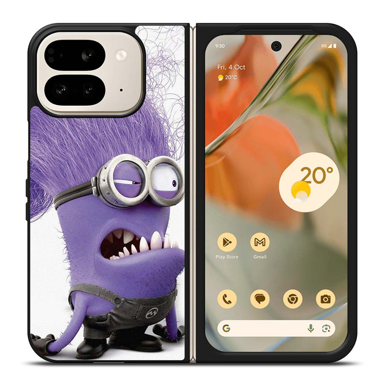 PURPLE MINION CARTOON Google Pixel 9 Pro Fold Case Cover