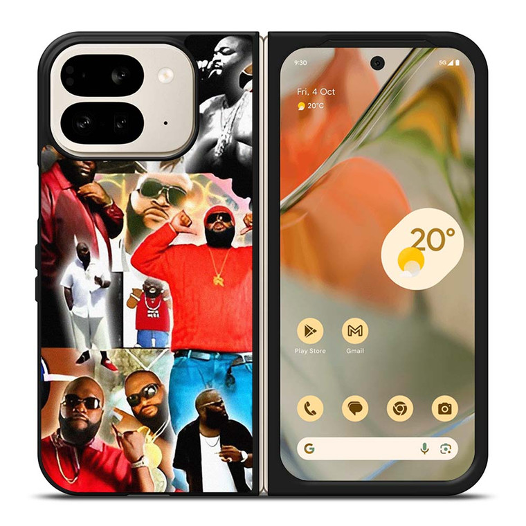 RICK ROSS RAPPER COLLAGE Google Pixel 9 Pro Fold Case Cover