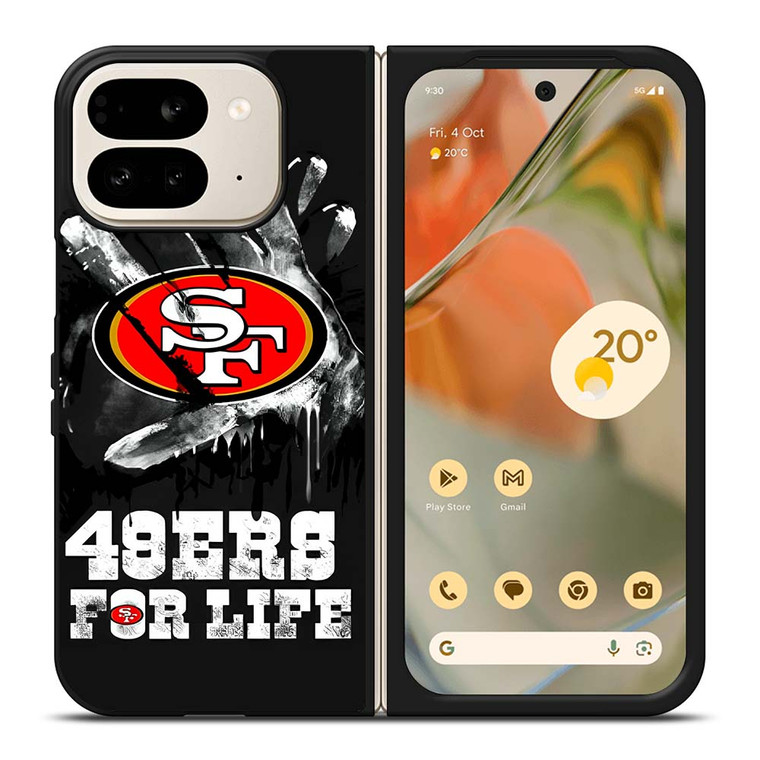 SAN FRANCISCO 49ERS FOR LIFE Google Pixel 9 Pro Fold Case Cover