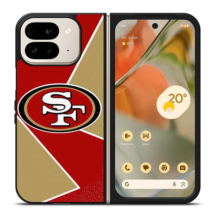 SAN FRANCISCO 49ERS NFL SPARK LOGO Google Pixel 9 Pro Fold Case Cover