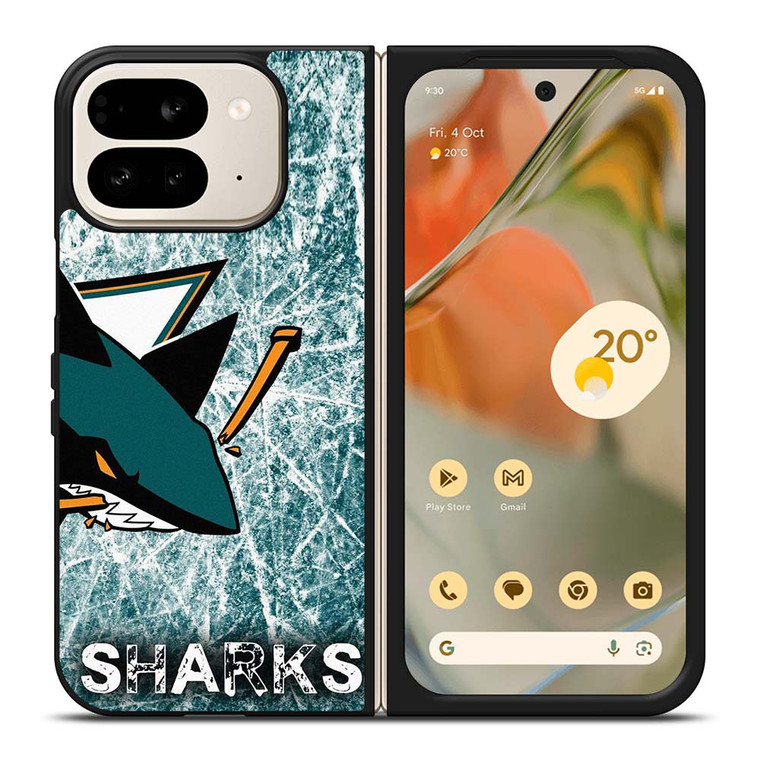 SAN JOSE SHARKS ICE HOCKEY TEAM Google Pixel 9 Pro Fold Case Cover