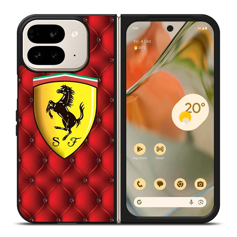 SCUDERIA FERRARI SUPER CAR RED Google Pixel 9 Pro Fold Case Cover