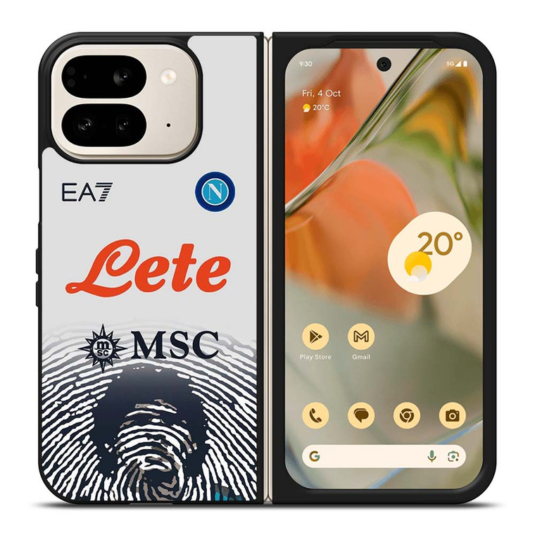 SSC NAPOLI MARADONA WHITE KIT Google Pixel 9 Pro Fold Case Cover