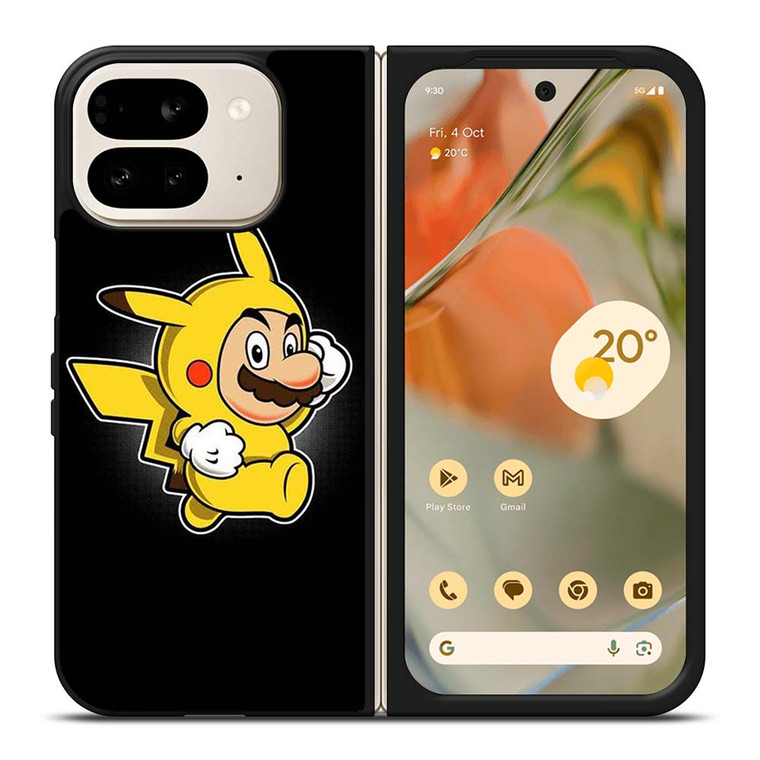 SUPER MARIO BROS X PIKACHU POKEMON Google Pixel 9 Pro Fold Case Cover SUPER MARIO BROS X PIKACHU POKEMON Google Pixel 9 Pro Fold Case Cover