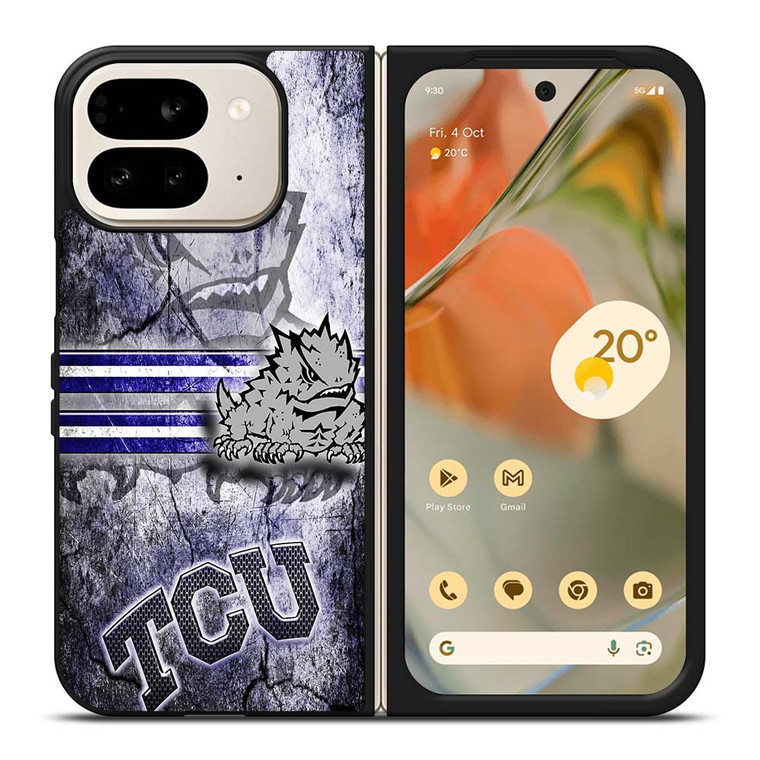 TCU HORNED FROGS FOOTBALL ICON Google Pixel 9 Pro Fold Case Cover