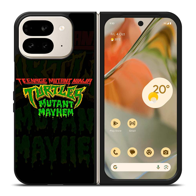 TEENAGE MUTANT NINJA TURTLES MAYHEM LOGO Google Pixel 9 Pro Fold Case Cover