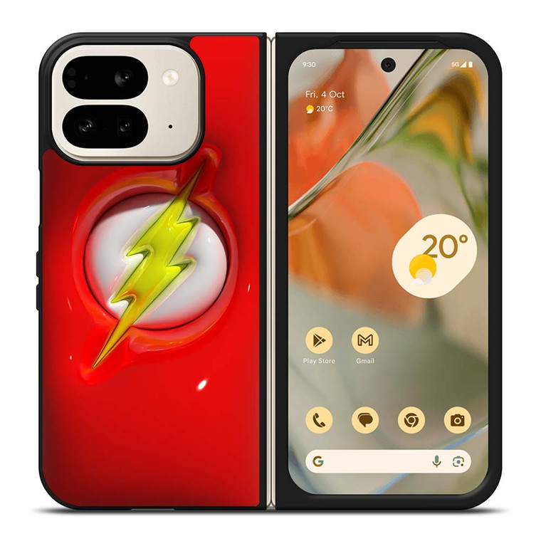 THE FLASH EMBLEM STYLE LOGO Google Pixel 9 Pro Fold Case Cover