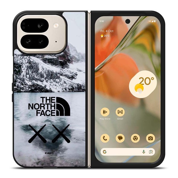 THE NORTH FACE X KAWS ICED MOUNTAIN Google Pixel 9 Pro Fold Case Cover