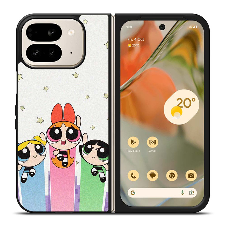 THE POWERPUFF GIRLS CARTOON ANIME Google Pixel 9 Pro Fold Case Cover