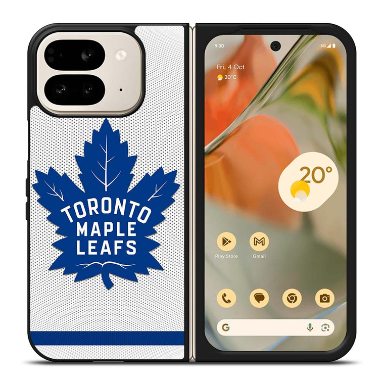 TORONTO MAPLE LEAFS NHL CARBON LOGO Google Pixel 9 Pro Fold Case Cover