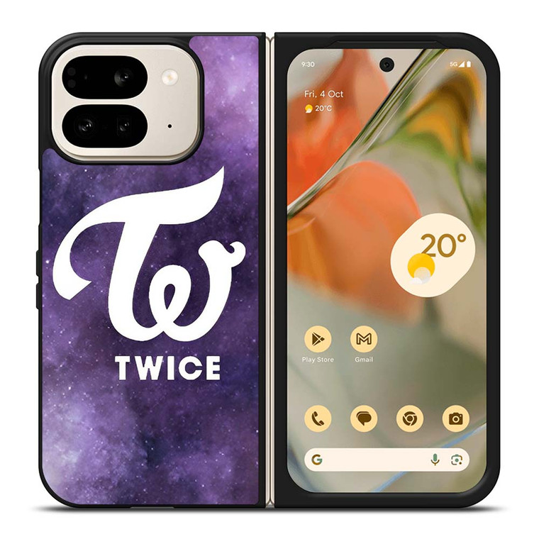 TWICE VIOLET LOGO Google Pixel 9 Pro Fold Case Cover